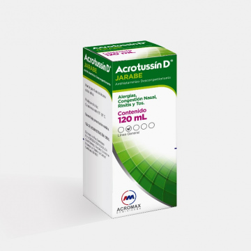 Acrotussin D jarabe x 120ml