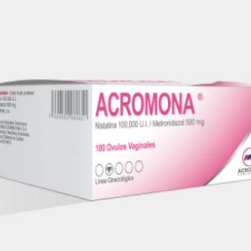 Acromona Ovulos Vaginal x Unidad