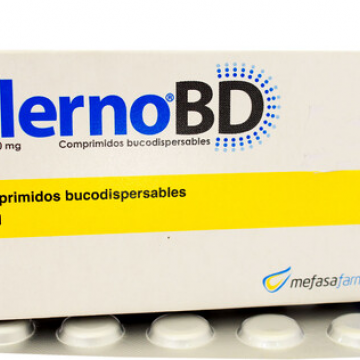 Alerno BD 20mg, Caja 10 tabletas