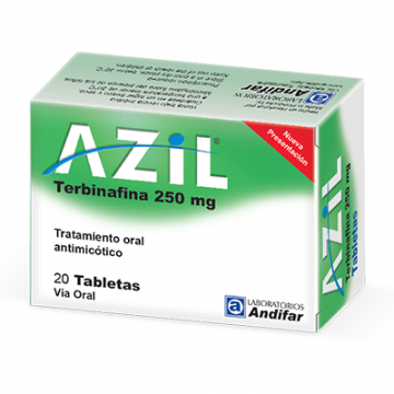 Azil 250mg, 1 de 30 tabletas