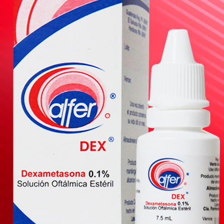 Alfer Dex 0.1%, Frasco 7.5ml