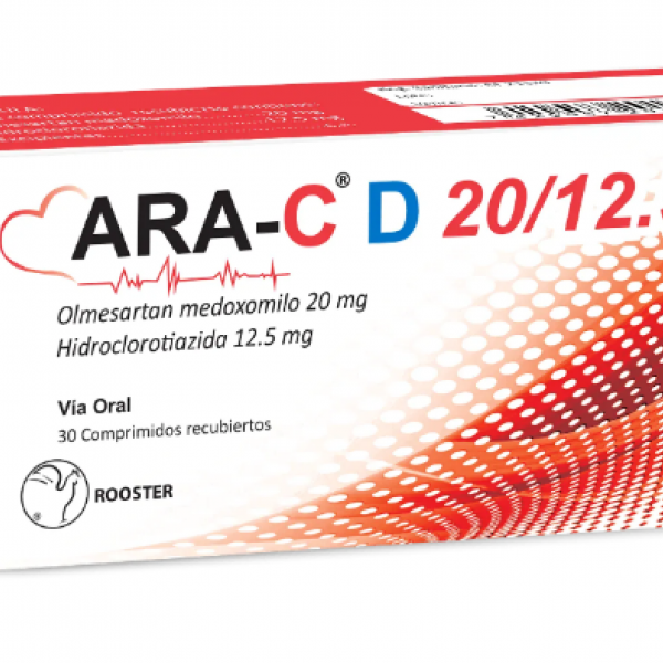 ARA-C D 20/12.5mg (Olmesartan + HCT)