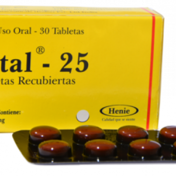 Antal-25mg, Caja 30 tabletas