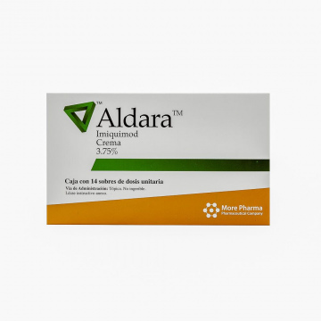 Aldara Crema 3.75%, 1 de 7 sobres