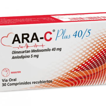 ARA-C Plus 40/5mg , Caja 30 tabletas Rooster