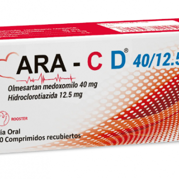 ARA-C D 40/12.5mg x 30 Tab (Olmesartan + HCT)