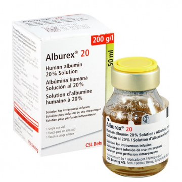 Albumina 20% Alburex, 200g/L