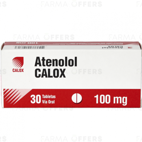 Atenolol 100mg, Calox x 1 tabletas