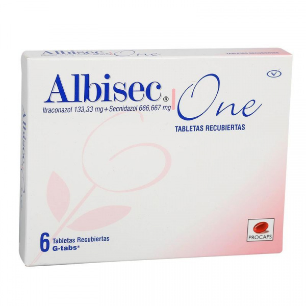 Albisec One, Caja 6 tabletas