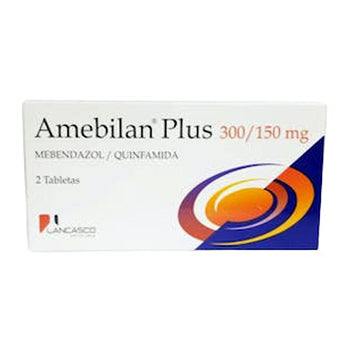 Amebilan Plus 300/150mg, caja 2 tabletas