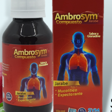 Ambrosym Compuesto Jarabe, Frasco 120ml