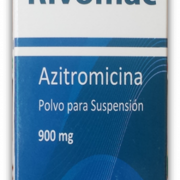 Azitromicina Rivomac 200mg/5ml, suspension 22.5ml