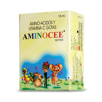 Aminocee gotas pediatricas, frasco 15ml