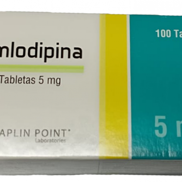 Amlodipina 5mg x 10  tabletas SIAMED