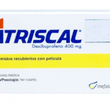 Atriscal 400mg, Caja 10 tabletas