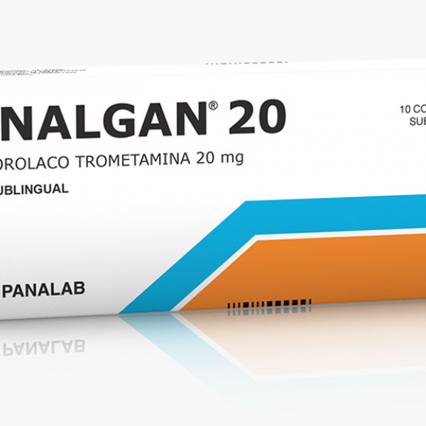 Analgan 20mg Sublingual, 1 de 10 Comprimidos