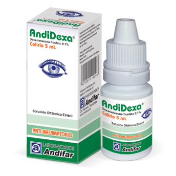 Andi Dexa Colirio Oftalmico, frasco 5ml