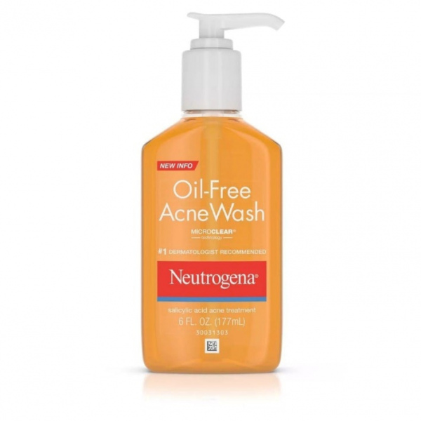 Acne Wash Neutrogena Oil-Free, Frasco 269 ml