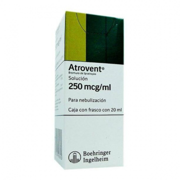 Atrovent 250mcg/ml, frasco 20ml