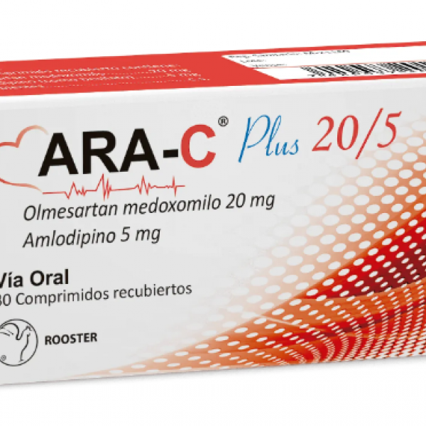 ARA-C Plus 20/5mg x 10 tabletas