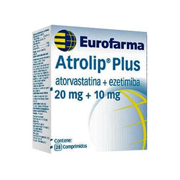 Atrolip Plus 20mg/10mg, Caja 30 Tabletas
