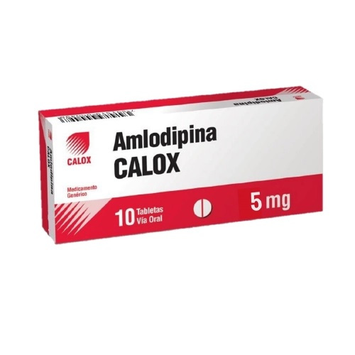 Amlodipina 5mg CALOX, 1 de 60 comprimidos