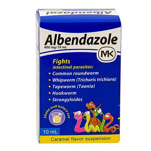 Albendazol MK, frasco 10ml