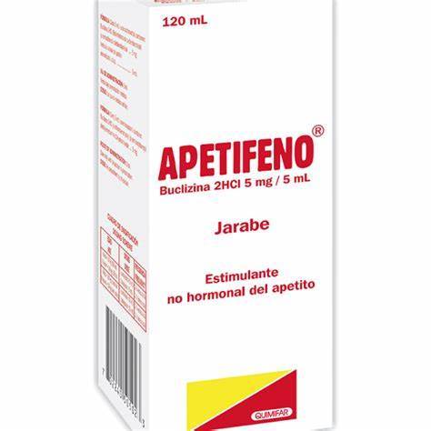 Apetifeno Jarabe, Frasco 120ml