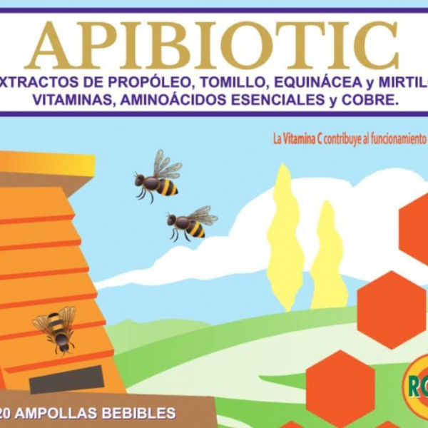 Apibiotic Ampollas Bebibles, Caja 20