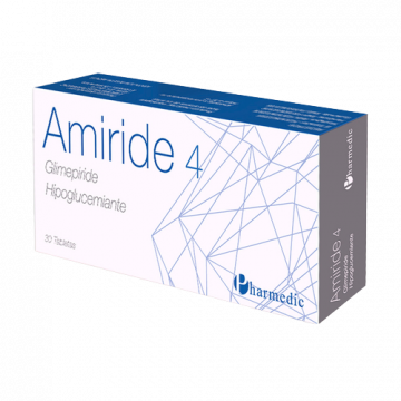 Amiride 4mg, Caja 30 tabletas