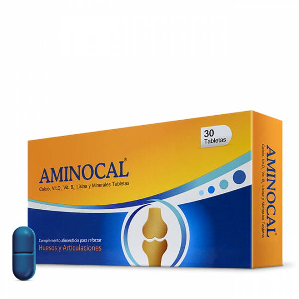 Aminocal, 30 tabletas