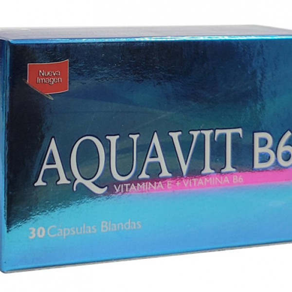 Aquavit B6, Caja 30 capsulas blandas Procaps