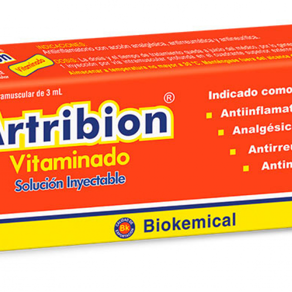 Artribion Vitaminado Solucion Inyectable, Ampolla 3ml