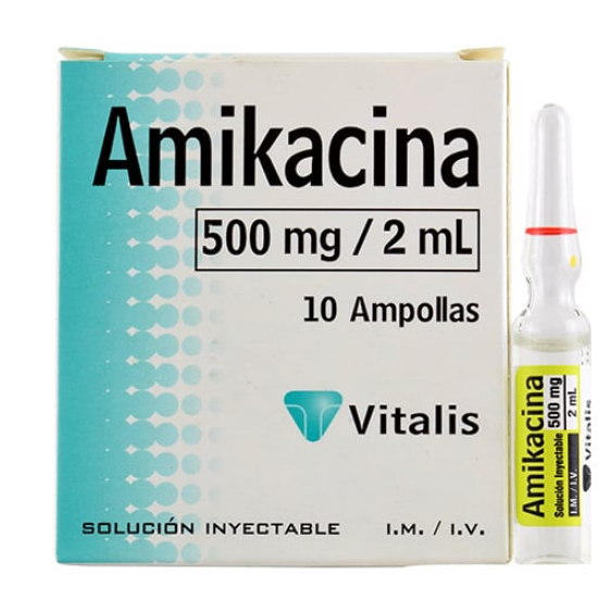 Amikacina 500mg x 1 ampolla