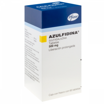 Azulfidine 500mg x 100 comprimidos